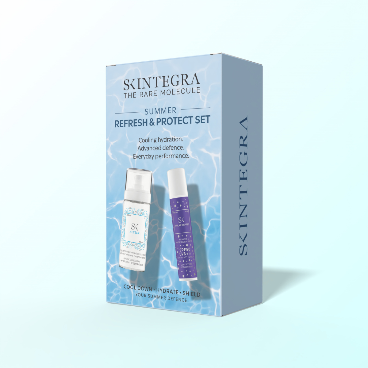 Skintegra Set de vară pentru revitalizare și protecție