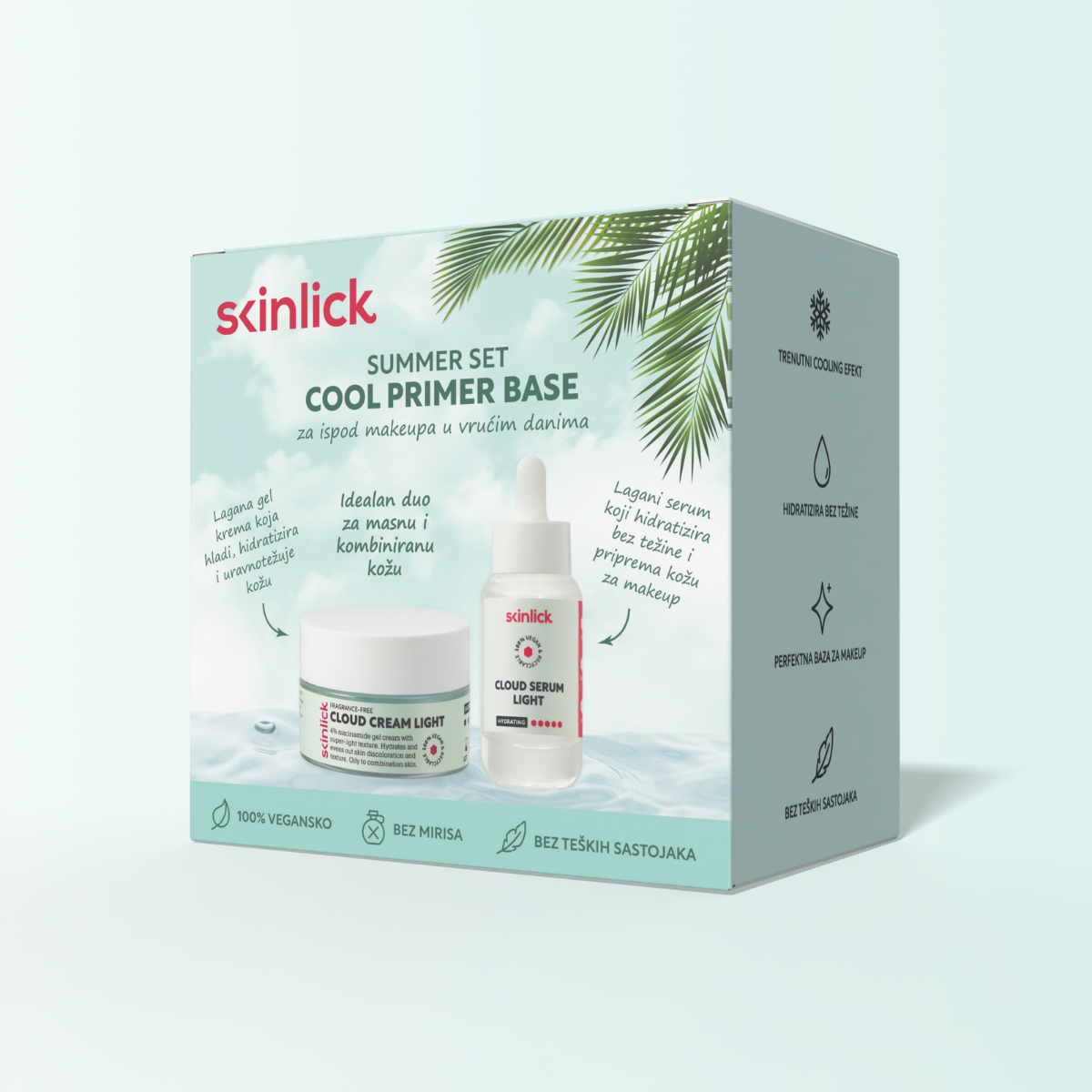 Skinlick Set de vară: Cool Primer Base
